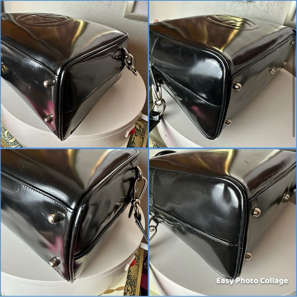 🔥Authentic GUCCI Patent Leather Crossbody Bag /Hand Bag/Shoulder Bag - Picture 8 of 13